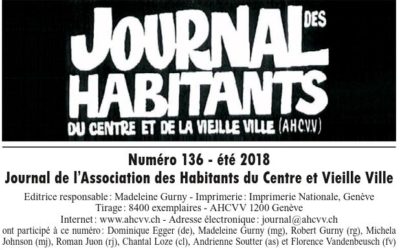 Journal 136 – Été 2018